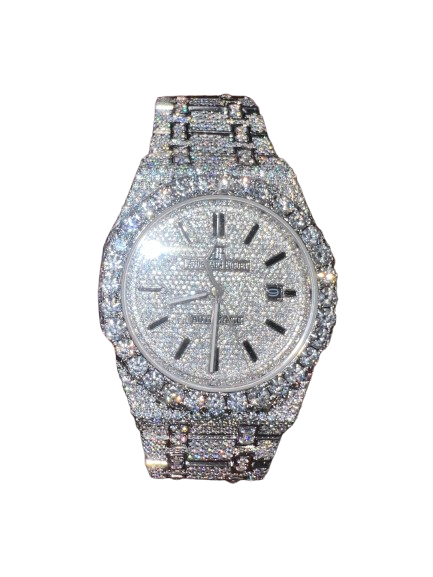 Iced Watch "White Gold"